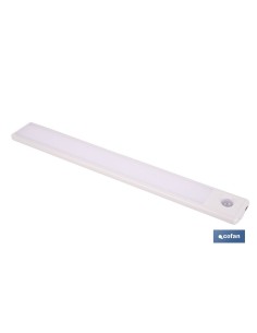 APLIQUE LED RECARGABLE CON SENSOR 3,7 V 1,5 Ah 120 LM 3CCT 300 X 40 MM