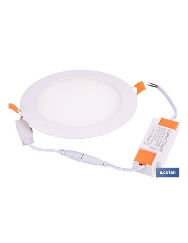 DOWNLIGHT EMPOTRABLE BLANCO SMD 12 W 1140 LM Ø168 MM 3CCT