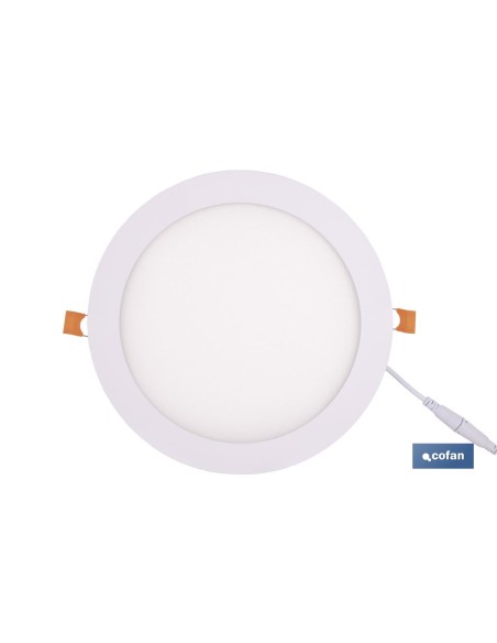 DOWNLIGHT EMPOTRABLE BLANCO SMD 18 W 1800 LM Ø220 MM 3CCT