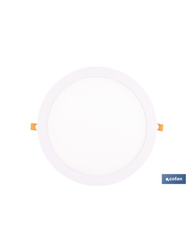 DOWNLIGHT EMPOTRABLE BLANCO SMD 24 W 2400 LM Ø295 MM 3CCT