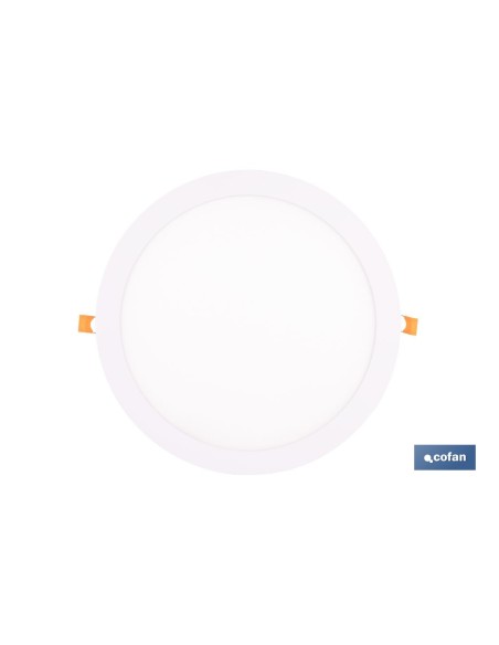 DOWNLIGHT EMPOTRABLE BLANCO SMD 24 W 2400 LM Ø295 MM 3CCT