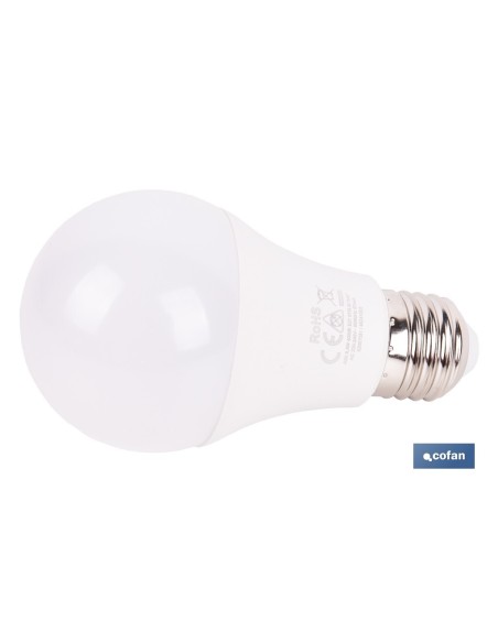 BOMBILLA CLASIC SENSOR E27 8.5W 810LM 4000K