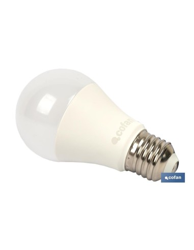 BOMBILLA CLASIC SENSOR LUZ E27 9.5W 806LM 4000K