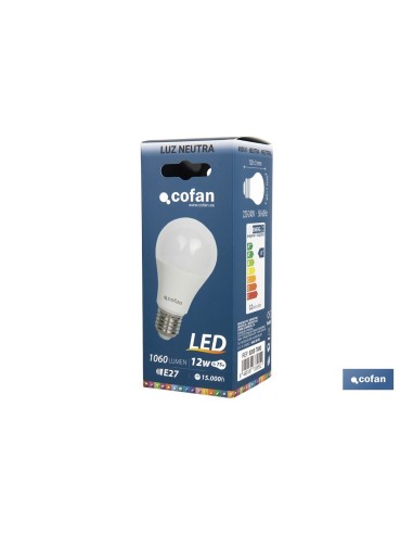 BOMBILLA LED 11W CLASIC 240º 1.060LM 4000K