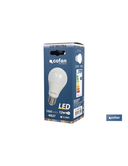 BOMBILLA LED 11W CLASIC 240º 1.060LM 4000K