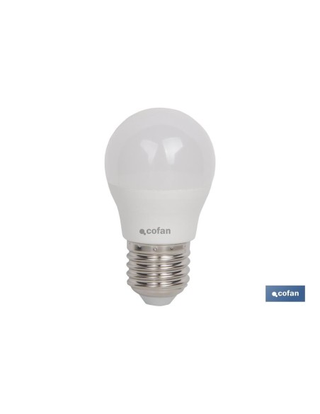 BOMBILLA LED 8W ESFÉRICA E14 220º 810LM 4000K