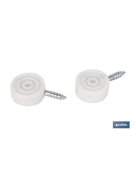 BL 2 UDS SOPORTE VITRINA BLANCO