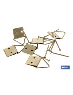 BL 10 UDS CUELGACUADROS 10 X 10MM