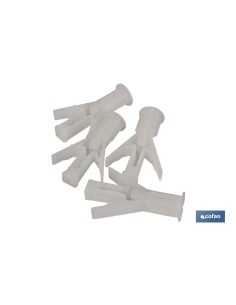 BLÍSTER DE 4 UDS. TACO PARA PLACA DE YESO 10 X 47 MM VENTA UNITARIA