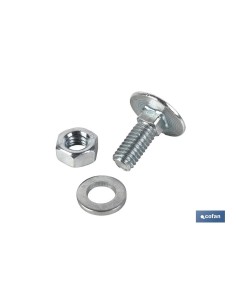 BL 4 UDS TORNILLO DE ESTANTERIA 6 X 15