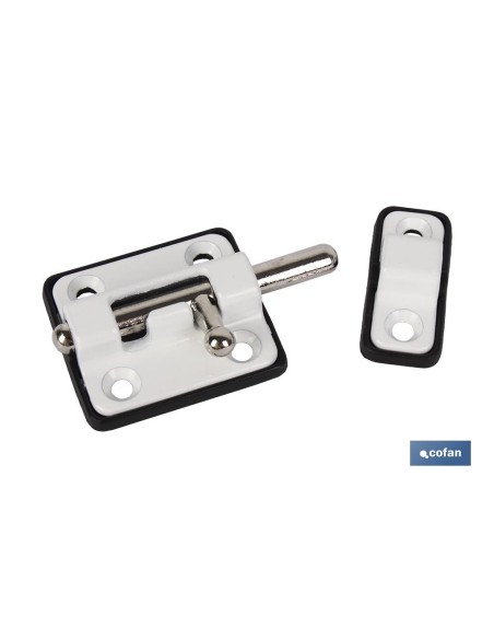 PASADOR BASE PLASTICO DORADO 50MM