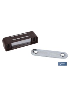 2 CIERRES MAGNETICO MARRON