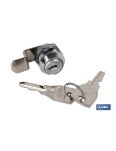 CERRADURA BUZON CURVA ( 2 LLAVES )