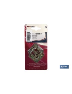 4 UDS. ESCUADRA PLANA 50 MM VENTA UNITARIA 2
