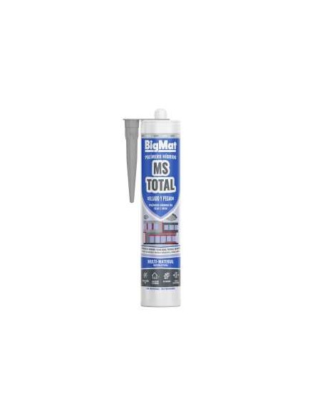 POLIMERO MS TOTAL BIGMAT GRIS 290ML QS ADHESIV