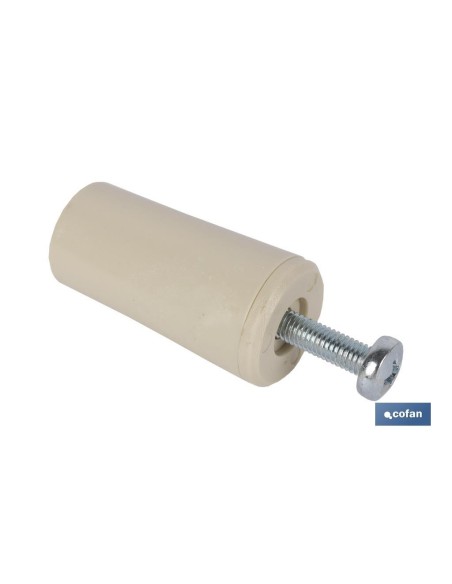 2 UDS TOPE PERSIANA 60MM MARFIL 2 UDS