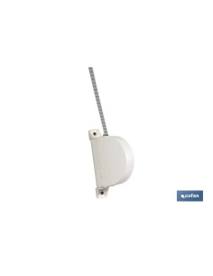 RECOGEDOR ABATIBLE CINTA MARFIL 6MX14MM
