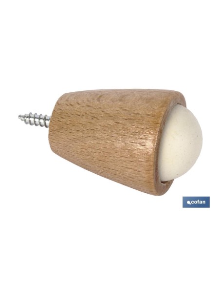 TOPE PUERTA MADERA 40MM