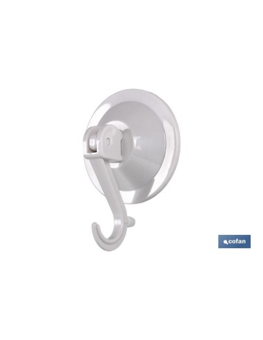 1 UD COLGADOR VENTOSA CIERRE SEGURIDAD Ø77mm