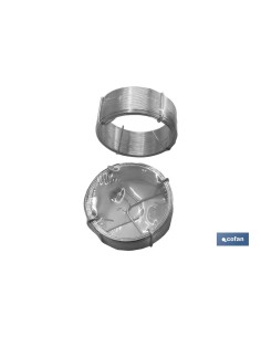 ROLLO ALAMBRE GALVANIZADO 1,3MM 40M