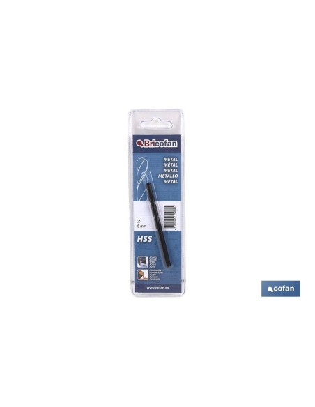 BL 1 UDS HSS DIN338N BRICOFAN 8,5 mm