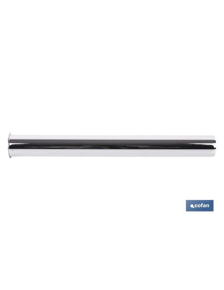 TUBO CROMADO PARA SIFÓN DE BOTELLA Ø32 X 300 MM