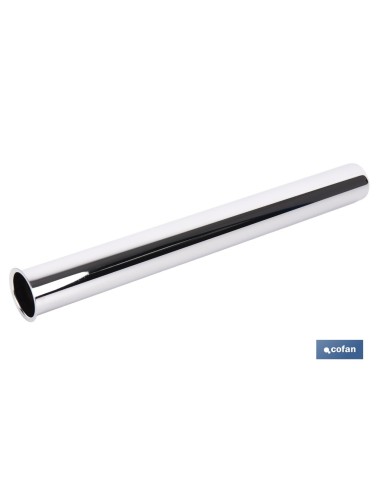 TUBO CROMADO PARA SIFÓN DE BOTELLA Ø32 X 300 MM