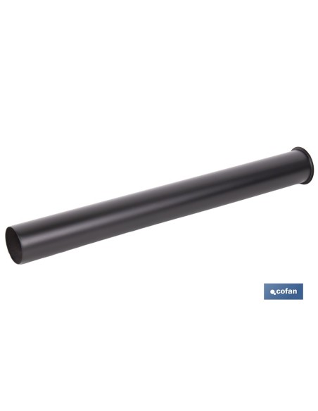 TUBO NEGRO PARA SIFÓN DE BOTELLA Ø32 X 300 MM
