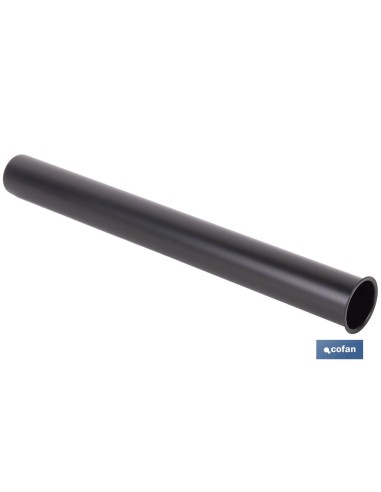 TUBO NEGRO PARA SIFÓN DE BOTELLA Ø32 X 300 MM