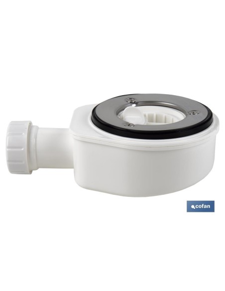 VÁLVULA SIFÓNICA DUCHA EXTRAPLANA CON SALIDA Ø32-40 MM SIN EMBELLECEDOR