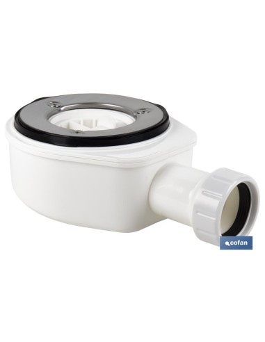 VÁLVULA SIFÓNICA DUCHA EXTRAPLANA CON SALIDA Ø32-40 MM SIN EMBELLECEDOR