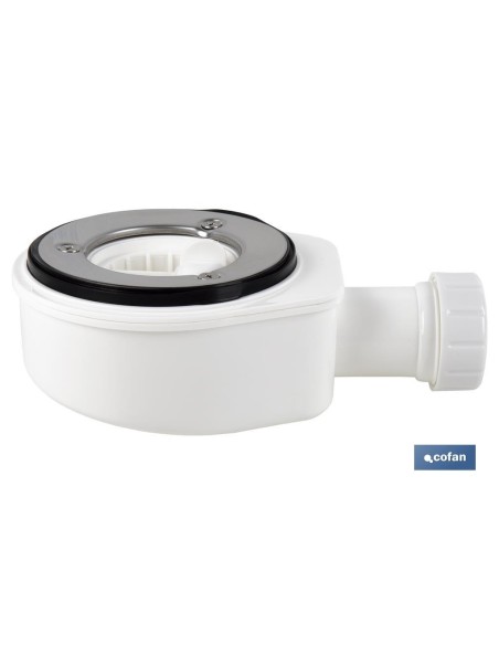 VÁLVULA SIFÓNICA DUCHA EXTRAPLANA CON SALIDA Ø32-40 MM SIN EMBELLECEDOR