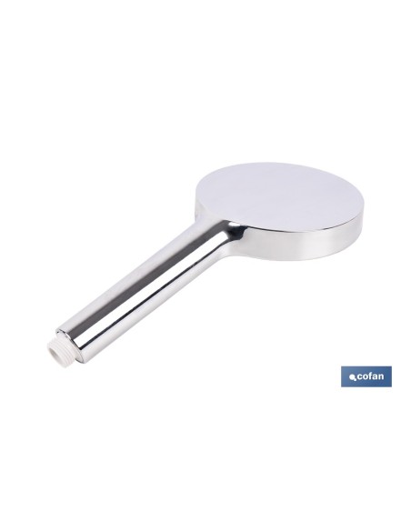 KIT DE DUCHA REDONDA CROMADO CON 3 FUNCIONES 125 X 280 MM