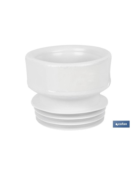 MANGUITO DE CONEXIÓN RECTO PARA INODORO Ø110 MM