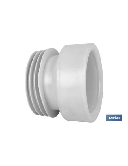 MANGUITO DE CONEXIÓN RECTO PARA INODORO Ø110 MM