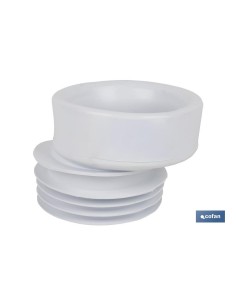 MANGUITO DE CONEXIÓN EXCÉNTRICO PARA INODORO Ø110 MM