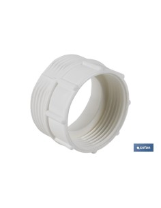 ADAPTADOR CONVERTIDOR 1 1/2 MACHO - 1 1/4 HEMBRA PARA TUBO FLEXIBLE