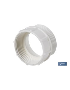 ADAPTADOR CONVERTIDOR 1 1/2 MACHO - 1 1/4 HEMBRA PARA TUBO FLEXIBLE 2
