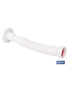 TUBO FLEXIBLE BLANCO 1 1/2 Ø32-40 300-720 MM