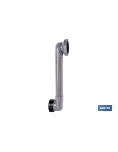 MANGUITO HORIZONTAL DE CONEXIÓN AJUSTABLE Ø90 MM - 90/110 MM 490-170 MM