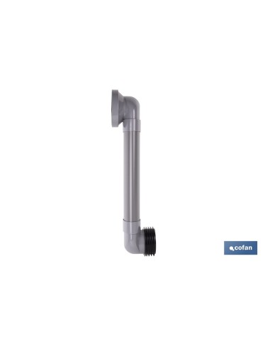 MANGUITO HORIZONTAL DE CONEXIÓN AJUSTABLE Ø90 MM - 90/110 MM 490-170 MM