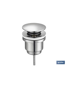VÁLVULA CLICK-CLACK CON TAPÓN GRANDE Ø63 MM