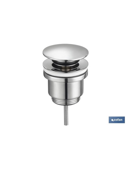 VÁLVULA CLICK-CLACK CON TAPÓN GRANDE Ø63 MM