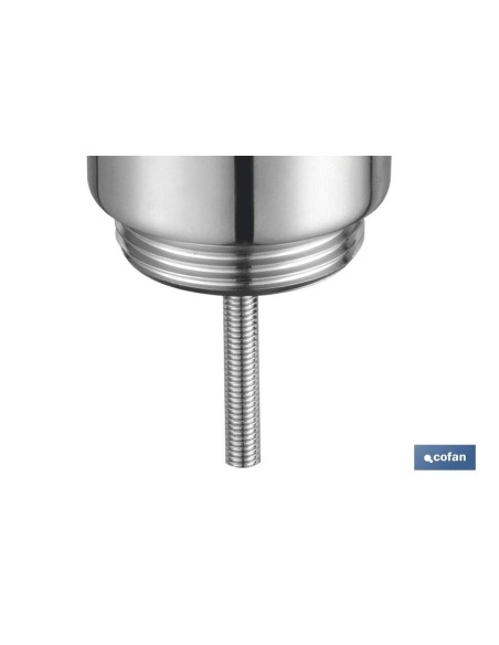 VÁLVULA CLICK-CLACK CON TAPÓN GRANDE Ø63 MM