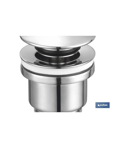 VÁLVULA CLICK-CLACK CON TAPÓN GRANDE Ø63 MM