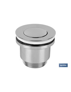 VÁLVULA CLICK-CLACK TAPÓN PEQUEÑO Ø37 MM