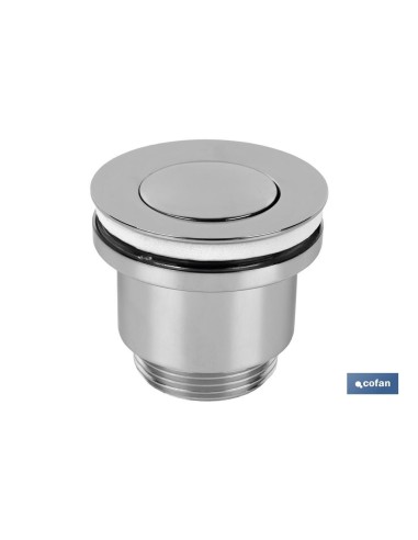 VÁLVULA CLICK-CLACK TAPÓN PEQUEÑO Ø37 MM
