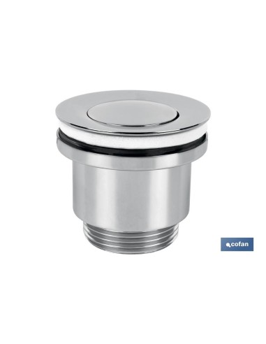 VÁLVULA CLICK-CLACK TAPÓN PEQUEÑO Ø37 MM