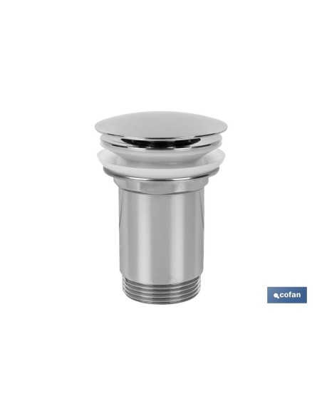 VÁLVULA CLICK-CLACK LARGA TAPÓN GRANDE Ø66 MM