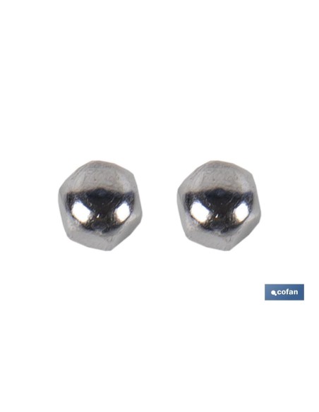 SET 2 PCS TORNILLOS VERTICALES FIJACIÓN INODORO 5 X 75